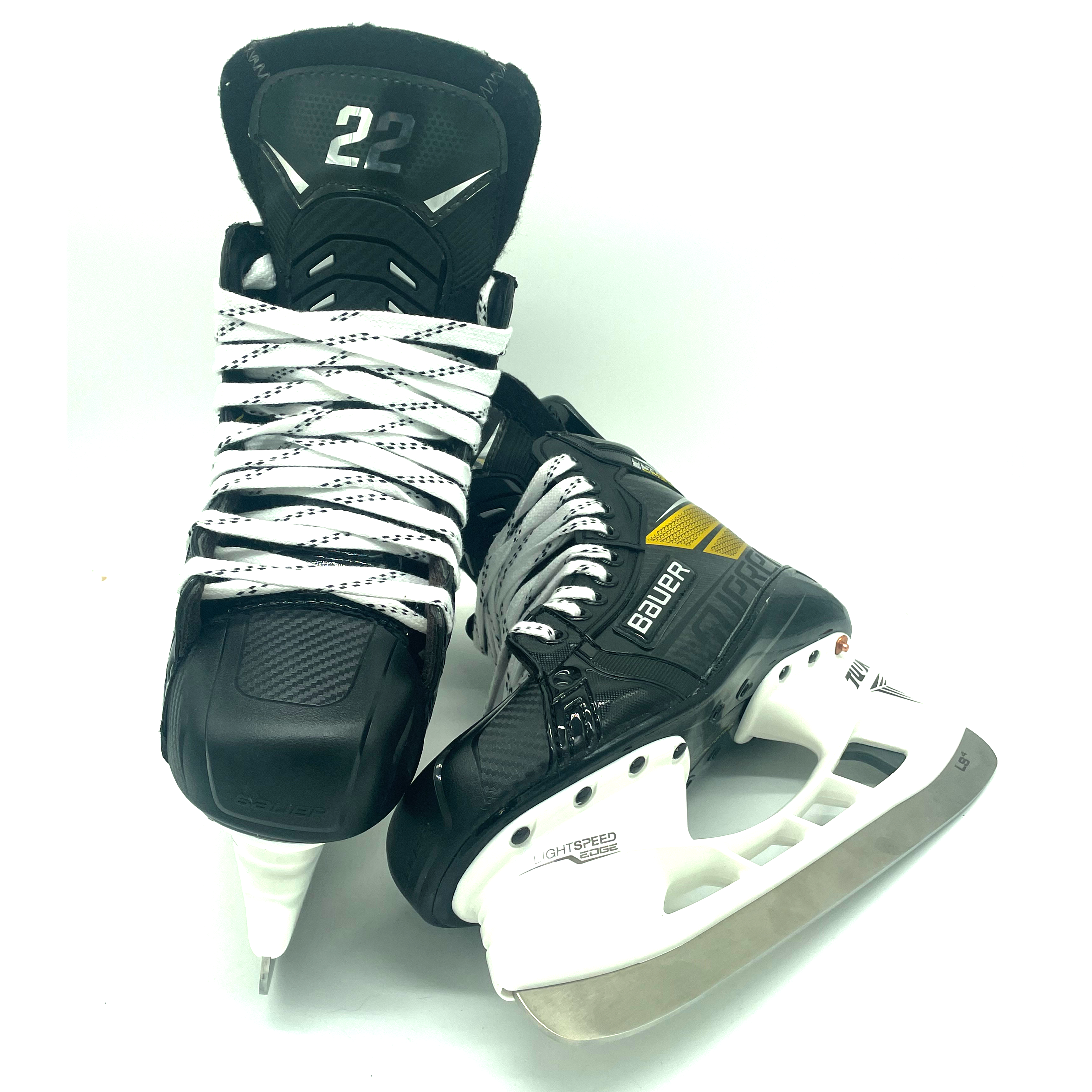 Bauer Supreme Ultrasonic - Patins de hockey Pro Stock neufs - Taille 7D